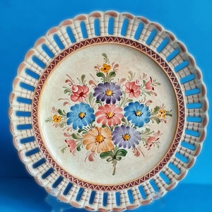 Tirolkeramik osztrák porcelán Tál Tányér  - otthon & életmód - dekoráció - dísztárgy - Meska.hu