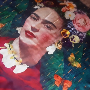 Frida Kahlo divat kendő - ruha & divat - sál, sapka, kendő - fejpánt - Meska.hu