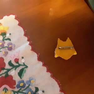 AKCIÓS!  Bagoly kitűző - ékszer - kitűző és bross - Meska.hu