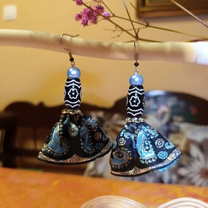 Rezeda fülbevaló - ékszer - fülbevaló - lógó fülbevaló - Meska.hu