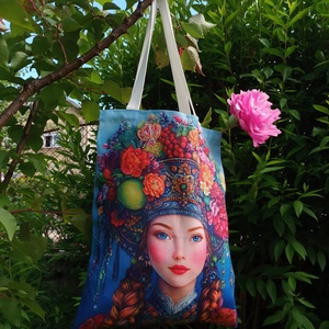 Designer bevásárló táska I. - táska & tok - bevásárlás & shopper táska - shopper, textiltáska, szatyor - Meska.hu