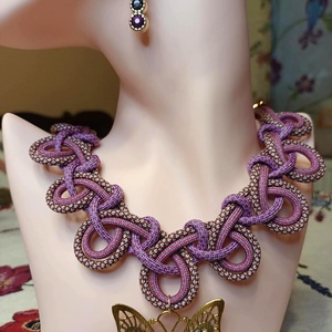 APHRODITÉ  zsinóros nyakék - ékszer - nyaklánc - medálos nyaklánc - Meska.hu