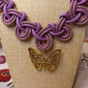 APHRODITÉ  zsinóros nyakék - ékszer - nyaklánc - medálos nyaklánc - Meska.hu