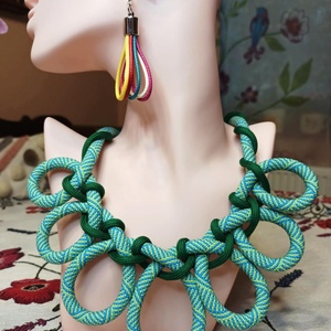 ZOYA  zsinóros nyaklánc - ékszer - nyaklánc - medál nélküli nyaklánc - Meska.hu