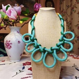 ZOYA  zsinóros nyaklánc - ékszer - nyaklánc - medál nélküli nyaklánc - Meska.hu