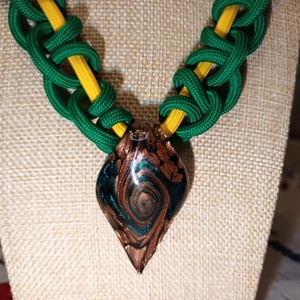 MIRTILL  zsinóros medálos nyakék - ékszer - nyaklánc - medálos nyaklánc - Meska.hu