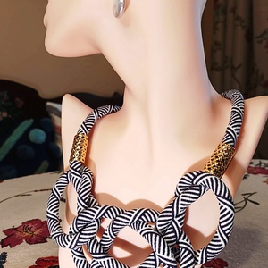 Tengerparti nosztalgia - zsinóros nyaklánc - ékszer - nyaklánc - medál nélküli nyaklánc - Meska.hu