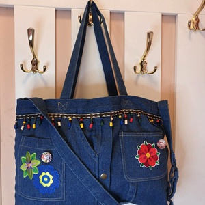 Florance farmer válltáska, Táska & Tok, Bevásárlás & Shopper táska, Shopper, textiltáska, szatyor, Varrás, MESKA