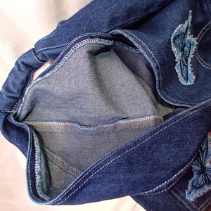 Denim farmer shopper táska - táska & tok - bevásárlás & shopper táska - shopper, textiltáska, szatyor - Meska.hu