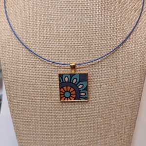 Odett art deco medál - ékszer - nyaklánc - medál - Meska.hu