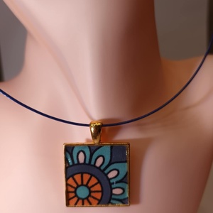 Odett art deco medál, Ékszer, Nyaklánc, Medál, Ékszerkészítés, MESKA