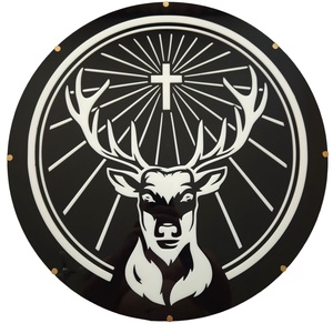 RGB LED szarvas falidekor - világító akril design, Otthon & Életmód, Dekoráció, Fali és függő dekoráció, Falra akasztható dekor, Üvegművészet, Mindenmás, MESKA