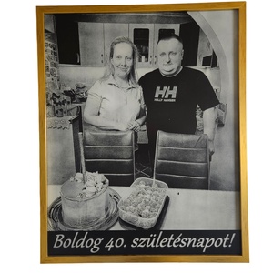 Egyedi gravírozott fénykép keretben - saját fotóval, Led világítással 40 x 30 / 50 x 40 - otthon & életmód - dekoráció - kép & falikép - üvegkép - Meska.hu