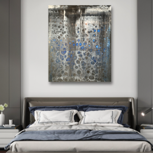 Fade 46cm x 55cm absztrakt festmény - művészet - festmény - festmény vegyes technika - Meska.hu
