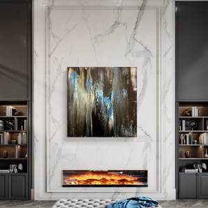 Melting point 40cm x 40cm absztrakt festmény - művészet - festmény - festmény vegyes technika - Meska.hu