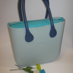 Obag belső mini, kék filc -  - Meska.hu