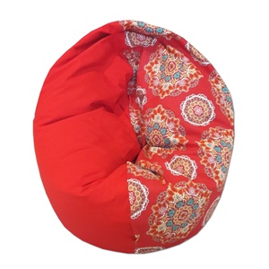 Multifunkcionális babzsák piros-mandalás  -  - Meska.hu