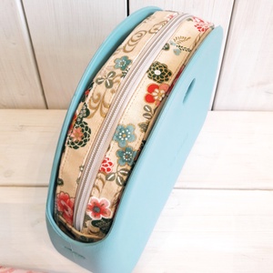 Obag táska belső, moon light, beige alapon virágos -  - Meska.hu