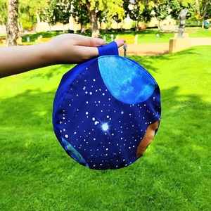 Mini meditációs, jóga ülőpárna tönköly pelyvával töltve, Univerzum, Játék & Sport, Sport és kikapcsolódás, Jóga, pilates, torna, Jógapárna, Varrás, MESKA