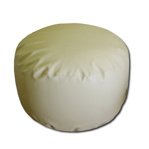 Babzsák puff és pozícionáló párna szett, babafotózáshoz, fehér textilbőr, fotókellék, 80X40 - ruha & divat - babaruha & gyerekruha - babafotózási ruha és kellék - Meska.hu