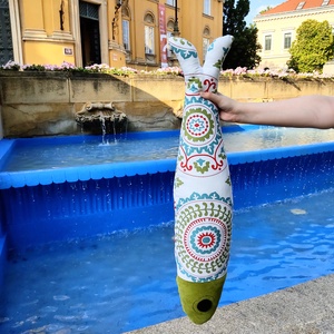 Óriás halacska párna, mandalás, 90cm, Otthon & Életmód, Lakástextil, Párna & Párnahuzat, Varrás, MESKA