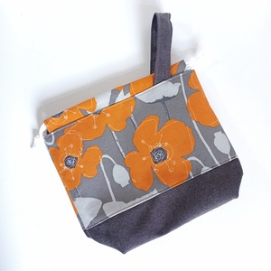 Project bag - Mákvirág - táska & tok - bevásárlás & shopper táska - shopper, textiltáska, szatyor - Meska.hu