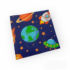 Textil szalvéta 2db,  bolygós - otthon & életmód - konyhafelszerelés, tálalás - konyhai textil - szalvéta - Meska.hu