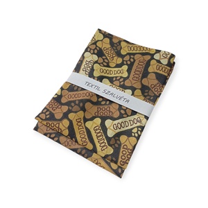 Textil szalvéta 2db, Kutya csonti - Meska.hu