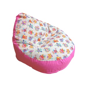 LUX babzsák mini méretben, rózsaszín, baglyos , Otthon & Életmód, Bútor, Babzsákfotel, Varrás, MESKA