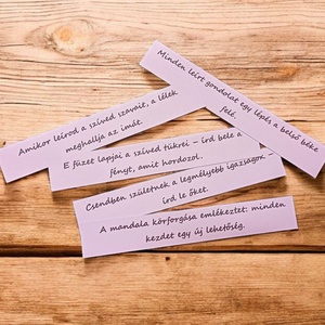 Pontozott mandalás jegyzetfüzet, vonalas  rosegold-barack finomság - otthon & életmód - papír, írószer - jegyzetfüzet & napló - Meska.hu