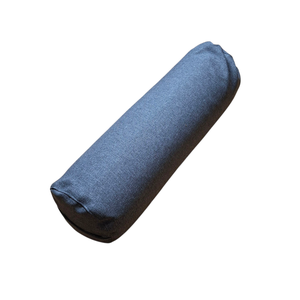 Henger párna tönköly pelyvával töltve, szürke, Játék & Sport, Sport és kikapcsolódás, Jóga, pilates, torna, Jógapárna, Varrás, MESKA