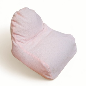 Mini kuckó gyerek babzsákfotel � babarózsaszín, puha Teddy huzattal - otthon & életmód - bútor - babzsák - babzsákfotel  - Meska.hu