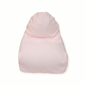Mini kuckó gyerek babzsákfotel � babarózsaszín, puha Teddy huzattal - otthon & életmód - bútor - babzsák - babzsákfotel  - Meska.hu