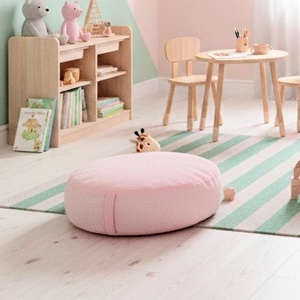 Puff, padlópárna Teddy huzattal� rózsaszín, 60 � 20 cm - otthon & életmód - bútor - babzsák - babzsák párna - Meska.hu