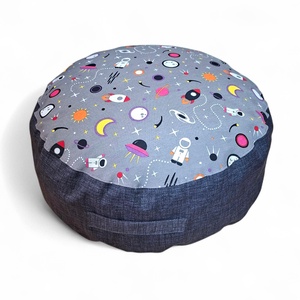 Puff, padlópárna szürke - űrhajós 60 � 20 cm - otthon & életmód - bútor - babzsák - babzsák párna - Meska.hu