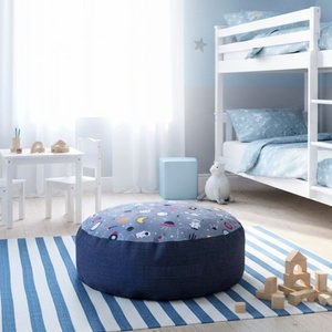 Puff, padlópárna szürke - űrhajós 60 � 20 cm - otthon & életmód - bútor - babzsák - babzsák párna - Meska.hu