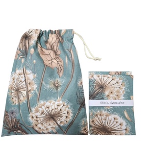 Tisztasági zsák és szalvéta (2db) szett,  oviba, suliba, pitypangos - Meska.hu