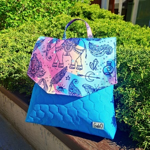 GabO hátizsák Kék, spirituális  - táska & tok - hátizsák - kishátizsák - Meska.hu