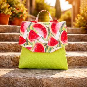 GabO hátizsák Kivizöld, dinnyés - Meska.hu