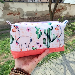 Lámás neszeszer  - táska & tok - neszesszer - Meska.hu