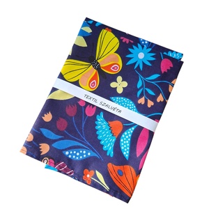 Textil szalvéta 2db, Sötétkék, pillangós, 40X40cm - Meska.hu