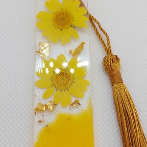 Könyvjelző valódi virágokkal - diy (csináld magad) - egységcsomag - Meska.hu