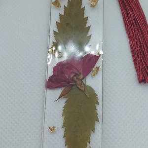 Könyvjelző valódi virágokkal - könyv & zene - könyvjelző - Meska.hu