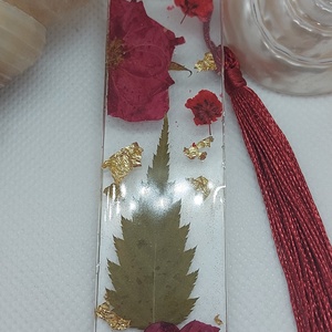 Könyvjelző valódi virágokkal - könyv & zene - könyvjelző - Meska.hu