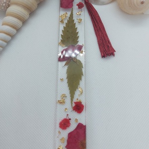 Könyvjelző valódi virágokkal - könyv & zene - könyvjelző - Meska.hu