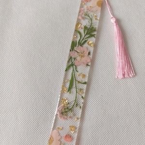 Könyvjelző valódi virágokkal - könyv & zene - könyvjelző - Meska.hu