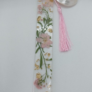 Könyvjelző valódi virágokkal - könyv & zene - könyvjelző - Meska.hu