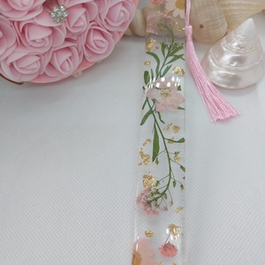 Könyvjelző valódi virágokkal - könyv & zene - könyvjelző - Meska.hu