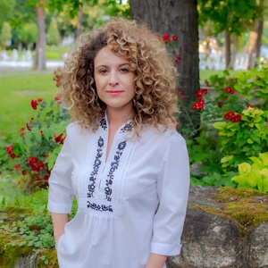  Ó-kalocsai blúz, kézzel hímzett. - Meska.hu