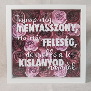 Szülőköszöntő esküvőre (Képkeretbe zárt szeretet) - Meska.hu